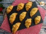Recipe Croissants with ham and cheese