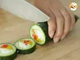 Cucumber sushi rolls - Video recipe ! - Preparation step 5