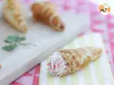 Flaky cones with salmon and cream cheese - Video recipe ! - Preparation step 7