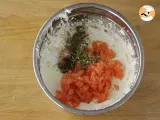 Salmon cheesecakes - Video recipe ! - Preparation step 3