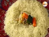 Moroccan couscous - Video recipe ! - Preparation step 10