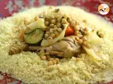 Moroccan couscous - Video recipe ! - Preparation step 11