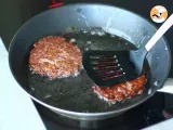 Passo 4 - Cheeseburger vegetariano de feijão vermelho