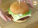 Passo 9 - Cheeseburger vegetariano de feijão vermelho
