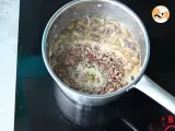 Passo 3 - Risoto/Risotto de quinoa com champignons Vegano