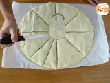 Vanilla and chocolate star bread - Preparation step 5