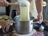 Passo 6 - Aligot - Purê de Batata com queijo