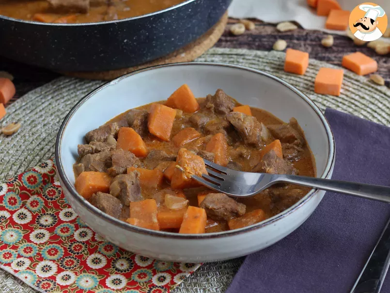 African mafé beef - easy and tasty recipe - photo 4