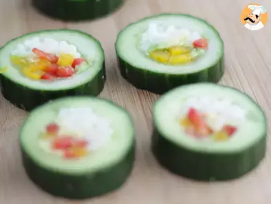 Cucumber sushi rolls - Video recipe !