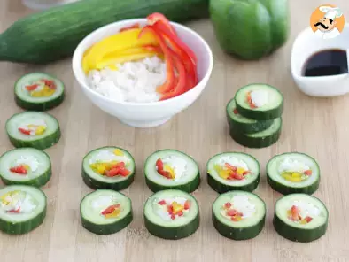 Cucumber sushi rolls - Video recipe ! - photo 2