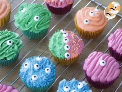 Cupcakes Monsters de Halloween