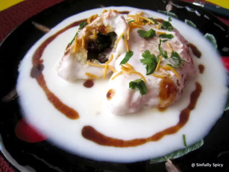 Dahi Gujiya-Stuffed Lentil Dumplings In Yogurt Sauce - photo 3