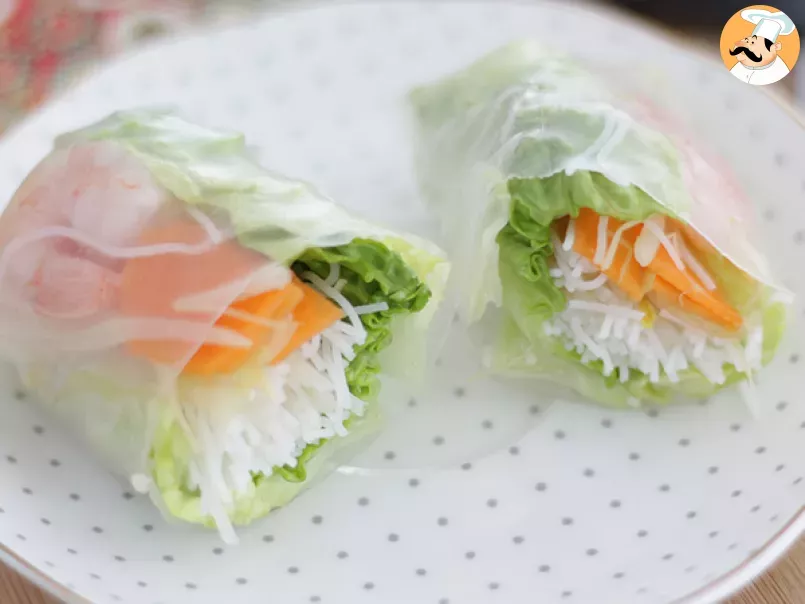 Fresh spring rolls - Video recipe !