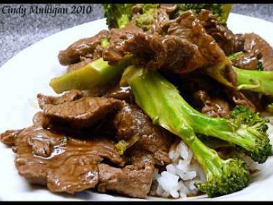 Ginger Beef with Broccoli Stir Fry