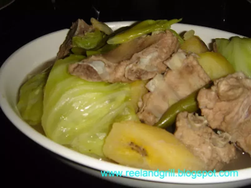 Linagang Baboy (Boiled Pork with Vegetables) - photo 2