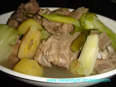 Linagang Baboy (Boiled Pork with Vegetables)
