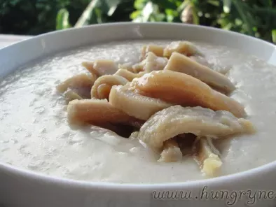Lugaw with Goto (Rice Soup with Beef Tripe)
