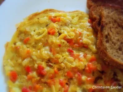 Omelete mexicano [Mexican omelet]