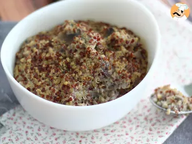 Risoto/Risotto de quinoa com champignons Vegano - foto 3