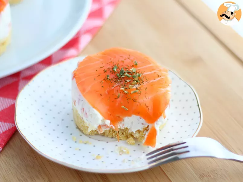 Salmon cheesecakes - Video recipe ! - photo 4