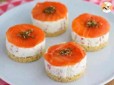 Salmon cheesecakes - Video recipe ! - photo 2