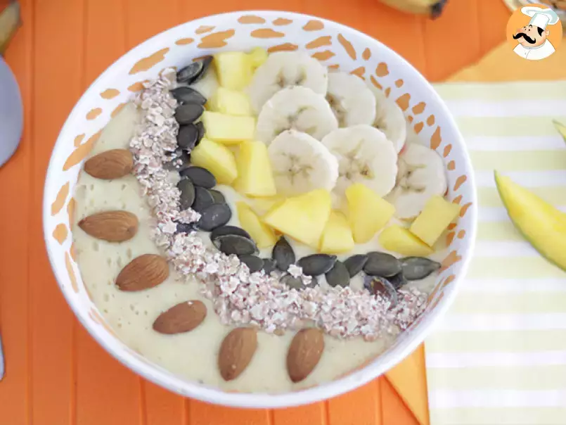 Smoothie bowl, mango and banana - Video recipe !
