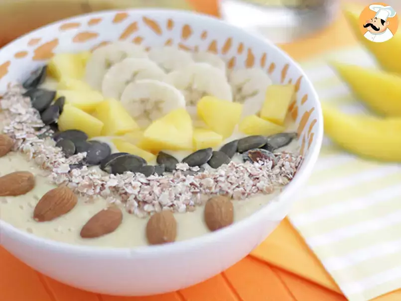 Smoothie bowl, mango and banana - Video recipe ! - photo 3