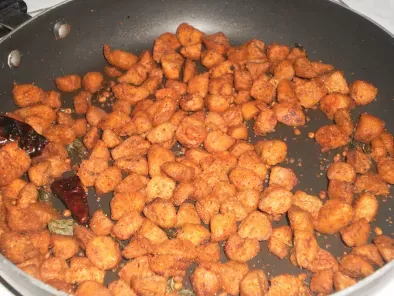 Soya Chunks Fry(Meal Maker Recipe)
