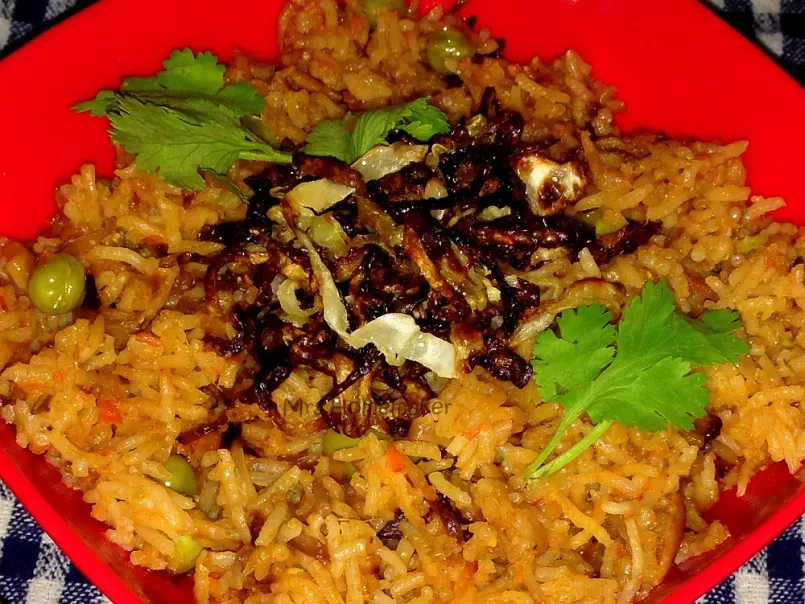 Tomato Rice With Fried Cabbage - photo 7