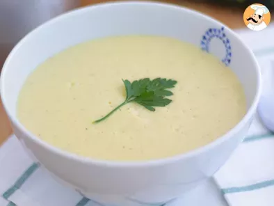 Zucchini velvet soup - Video recipe ! - photo 3