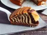 Recipe Zebra cake (steps and video)