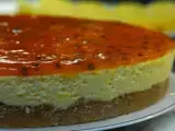 Receita Torta mousse de maracujá