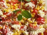Receita Salada de milho e tomate
