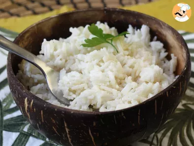 Receita Como fazer arroz com leite de coco?