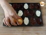 Madeleines with Chocolate - Video Recipe ! - Preparation step 8