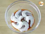 Chinese new-year shrimp - Video recipe ! - Preparation step 2