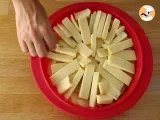 Potato and cheese tatin - Video recipe ! - Preparation step 4