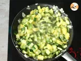 Vegan zucchini and tofu pie - Video recipe! - Preparation step 4