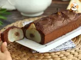 Chocolate cake with pears - Preparation step 6