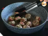 Beef and parmesan meatballs - Preparation step 3