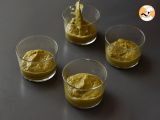 Vegetarian verrines: pea cream, parmesan crumble and mascarpone cream - Preparation step 7