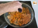 Pumpkin and sausage meat pasta - Preparation step 5