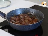 Shallot and feta tart tatin, the irresistible savory version! - Preparation step 3