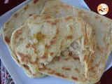 Passo 15 - Como fazer o pão marroquino Msemmen na frigideira?