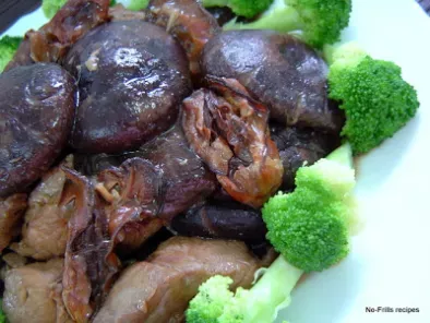 Braised Pork Belly with Mushrooms and Dried Oysters ~ CNY - photo 2