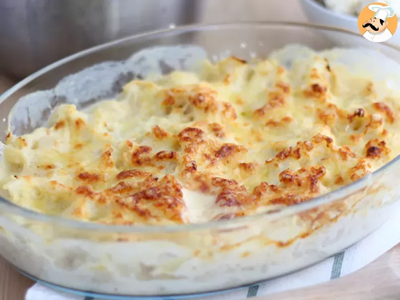 Cauliflower gratin with bechamel (white sauce) - Video recipe ! - photo 3