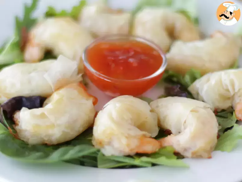 Crunchy shrimp - Video recipe !