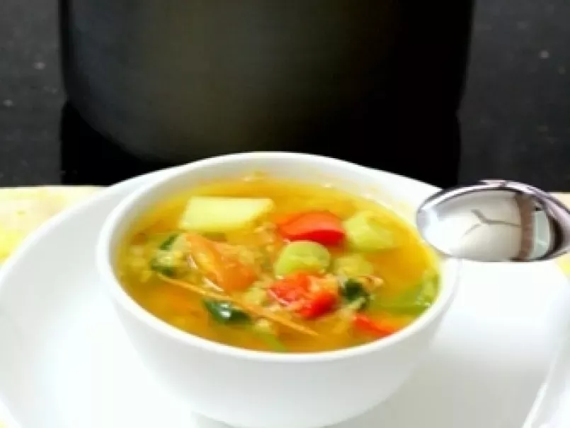 Dhal (Lentil) Vegetable Soup