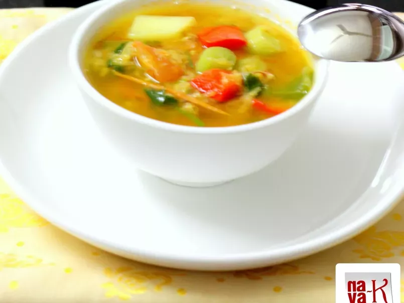 Dhal (Lentil) Vegetable Soup - photo 2