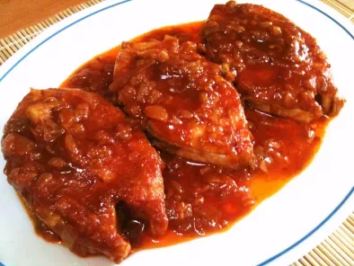 Fish In A Spicy Red Sauce